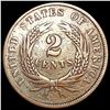 Image 2 : 1864 Sm Motto Two Cent Piece CLOSELY UNCIRCULATED