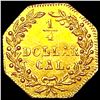 Image 2 : 1872 / 1 BG-790 Octagonal California Gold Quarter