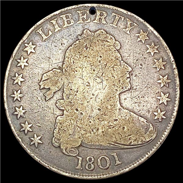 1801 Draped Bust Dollar NICELY CIRCULATED