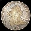 Image 1 : 1801 Draped Bust Dollar NICELY CIRCULATED