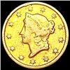 Image 1 : 1854 Rare Gold Dollar NICELY CIRCULATED
