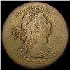 Image 1 : 1796 Single Leaves Draped Bust Large Cent NICELY C