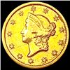 Image 1 : 1852-O Rare Gold Dollar CLOSELY UNCIRCULATED