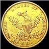 Image 2 : 1834 $5 Gold Half Eagle CLOSELY UNCIRCULATED