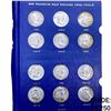 Image 1 : 1948-1963 Complete UNC Franklin Half Dollar Set [3