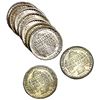 Image 2 : 1946-1951 Varied Date UNC BTW Half Dollars [9 Coin