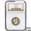 Image 1 : 1913-S Barber Quarter NGC G6