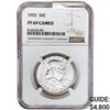 Image 1 : 1955 Franklin Half Dollar NGC PF69 Cameo