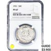 Image 1 : 1951 Franklin Half Dollar NGC PF67