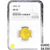 Image 1 : 1855 $3 Gold Piece NGC AU55