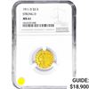 Image 1 : 1911-D $2.50 Gold Quarter Eagle NGC MS61 Strong D