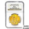 Image 1 : 1908 $20 Gold Double Eagle NGC MS67 No Motto Wells