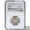 Image 1 : 1913-D Buffalo Nickel NGC MS67 Type 1