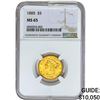 Image 1 : 1885 $5 Gold Half Eagle NGC MS65