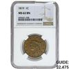 Image 1 : 1819 Coronet Head Large Cent NGC MS62 BN