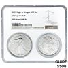 Image 1 : 2023 Eagle & 2023 Morgan MS 70  2 Coin Set