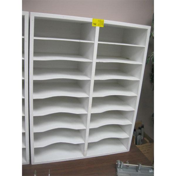 Paper Sorting Table PAPER SORTING SHELF UNIT