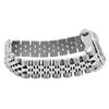 Image 6 : Rolex Ladies Quickset Silver Dial 18K White Gold Diamond And Emerald Datejust