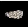 Image 1 : 14KT White Gold 1.00 ctw Diamond Ring