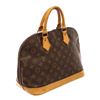 Image 3 : Louis Vuitton Brown Monogram Canvas Alma Satchel Bag