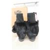 Image 7 : New Ladies Sz 9 Muckluck Suede with Fur Trim + Rubber Soles