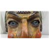 Image 7 : Antique Wooden Carved Mask 7" x 8.25" 