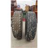 Image 9 : 2 Dually Rims + Tires - Dayton Timberline LT 215 / 85  R16 & Michelin XPS Traction