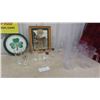 Image 1 : Misc. Lot of Breweriana Items - Glassware, Jugs, Mirror, Clock, 6 Fort Garry Jugs, 