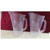 Image 5 : Misc. Lot of Breweriana Items - Glassware, Jugs, Mirror, Clock, 6 Fort Garry Jugs, 