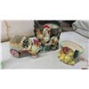 Image 2 : Chickens, Roosters, Dogs, Ceramic Knick Knacks - Tallest 9.5" 