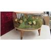 Image 5 : Floral Diorama Foot Stool 12" t x 15" w 