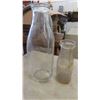 Image 3 : Multi - Colored Vase, Vintage Milk + Cream Bottle, Coffee Kraft, Wooden Stamps