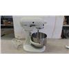 Image 3 : Kitchen Aid Mixer with Attachments & Stainless Steel Bowl