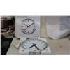 Image 1 : Mondaine Clock Official Railways Clock Design 15.75" Diameter with Box - Like New 