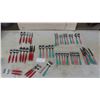 Fiesta Flatware 19pcs Red Handled  & 32 pcs Blue + Pink 