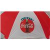 Image 2 : Vintage Large Coca-Cola Beach/ Picnic Table Umbrella - Very Good Condition