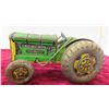 Image 2 : 1940s Metal Met Toy Farm Tractor 8" Long Made in Great Britain - Nice Condition