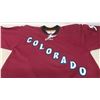 Image 8 : Amazing Triple Autographed Patrick Roy Men's Sz LG Colorado Avalanche Jersey,