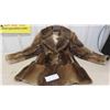 Image 1 : Fur Jacket with Leather Inserts - No Size Marked, possible Med/LG