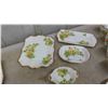 Image 2 : Royal Albert China - Tea Rose ; 10 Tea Cups, 12 Saucers, Cream + Sugar, 2 Serving 