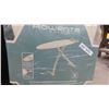 Image 2 : New Large Ironing Board with Side Shelf for Iron + Pad