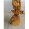 Image 10 : Wood Carved Eagles (2) 84" Tall 