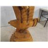 Image 11 : Wood Carved Eagles (2) 84" Tall 