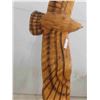 Image 12 : Wood Carved Eagles (2) 84" Tall 