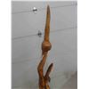 Image 16 : Wood Carved Eagles (2) 84" Tall 