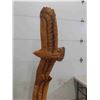 Image 4 : Wood Carved Eagles (2) 84" Tall 