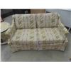 Image 2 : 2 Vintage Love Seats - both 60" wide