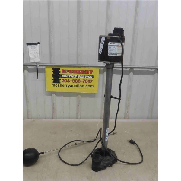 Mastercraft GE 1 3 HP Sump Pump mastercraft-ge-1-3-hp-sump-pump