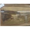 Image 2 : Hudson Bay Railway Framed Photo in Oak Frame 23.5" x 33.5" 