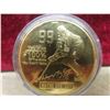 Image 2 : Wayne Gretzky 24kt Gold Plated Coin 